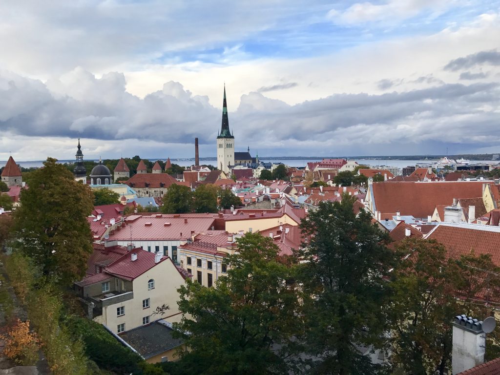 Tallinn View destinations in Europe 