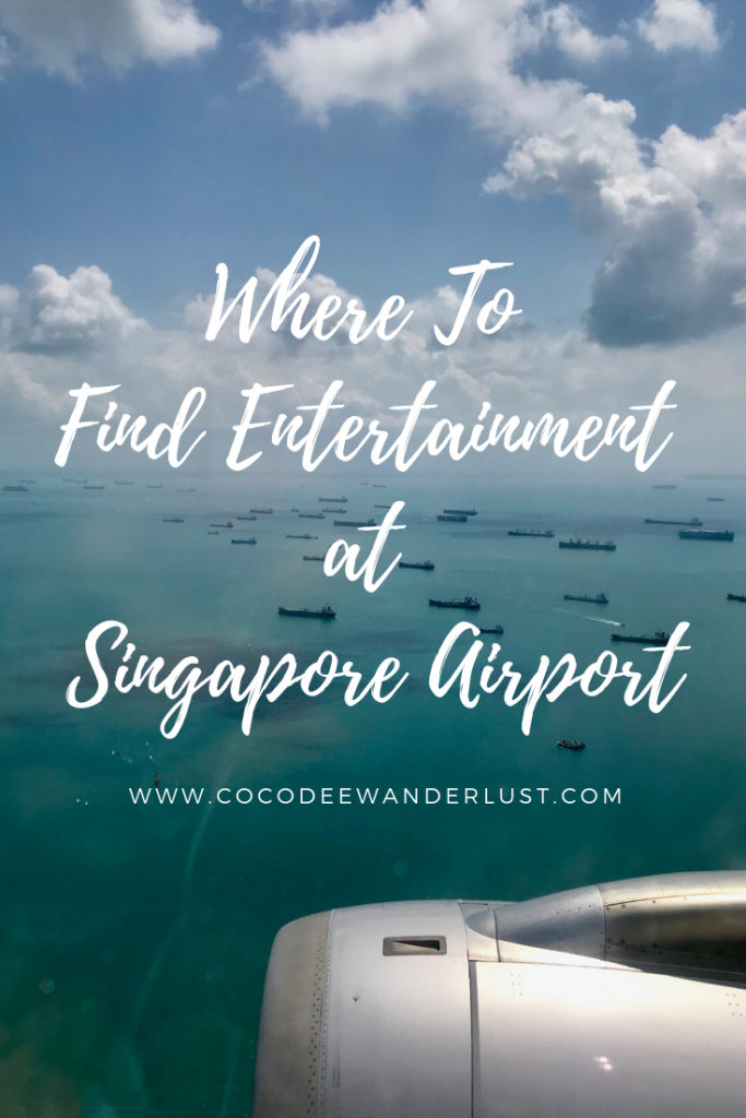 Where To Find Entertainment at Singapore Airport Pinterest