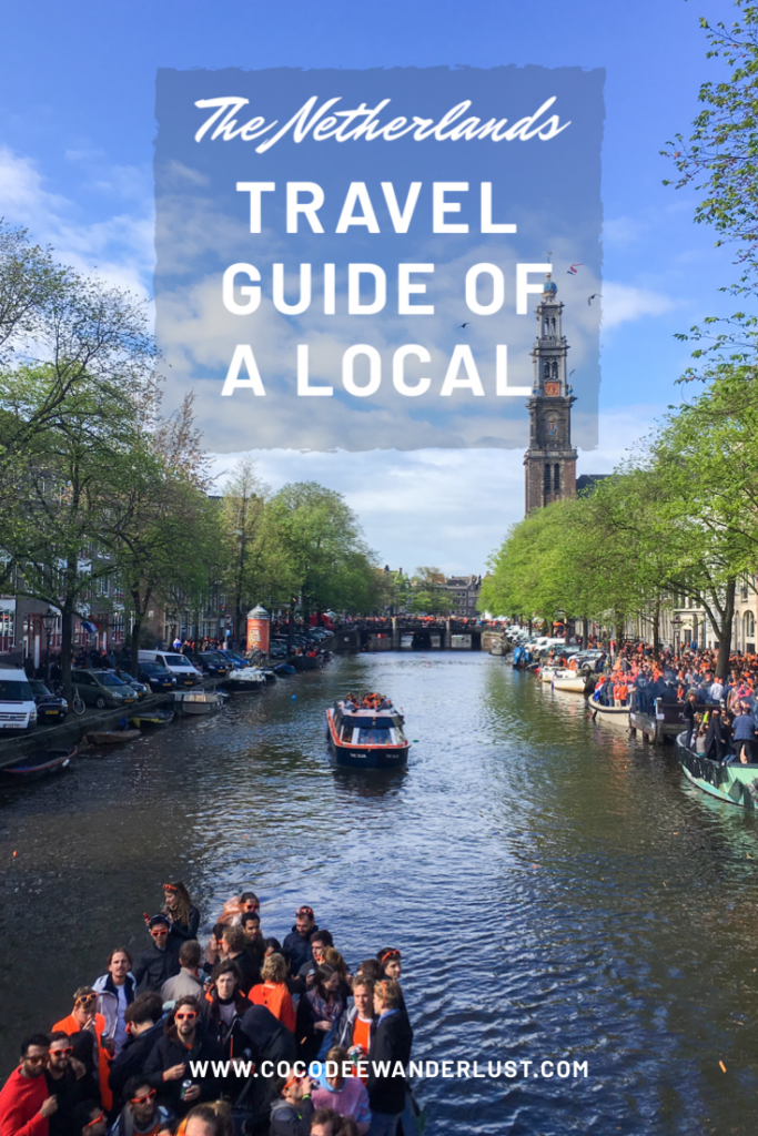 The Netherlands Travel guide of a local canals
