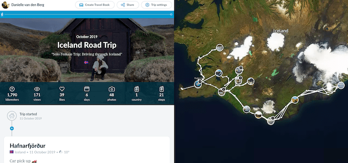 Polarsteps Iceland Useful travel apps